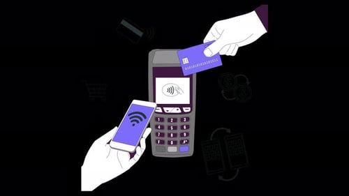 Payment With Credit Card Alpha Channel 4K