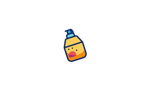 Shampoo Animated Icon