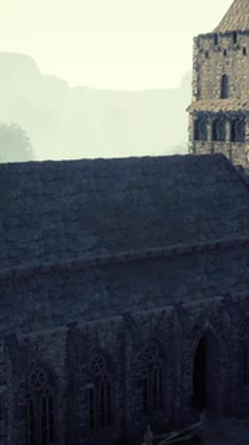 The Old Christian Church is Built of Basalt