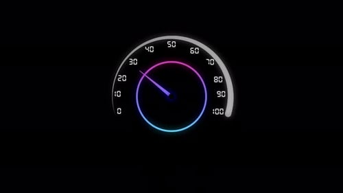 speedometer, bike, car speed meter animated 4k. Vd 657