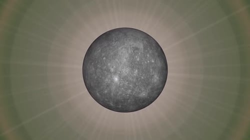Mercury Planet, Vídeo de animación del planeta Mercurio