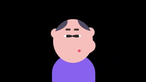 Character Eating Food Alpha CHannel