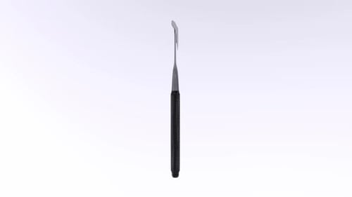 Rotating 3D Fire Axe Tool on White Background