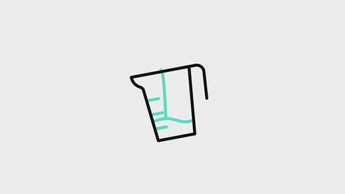 Measuring Glass Animated Icon