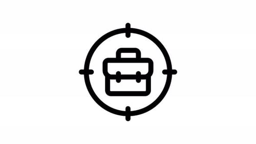 target line icon animation
