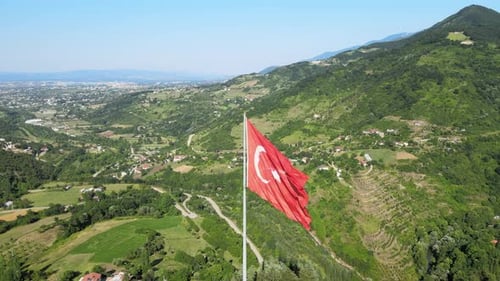 türkische Nationalflagge