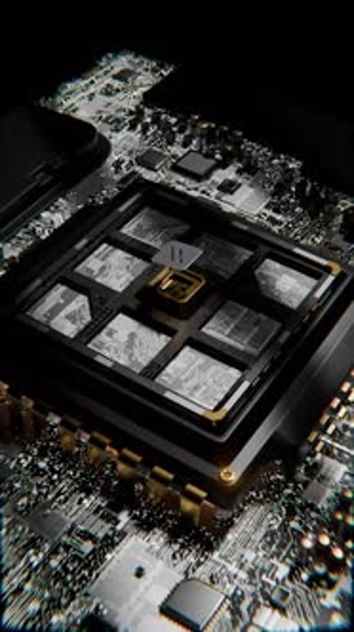 Advanced Microchip Connecting with a Motherboard
