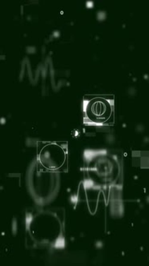 Data Science Vertical Background