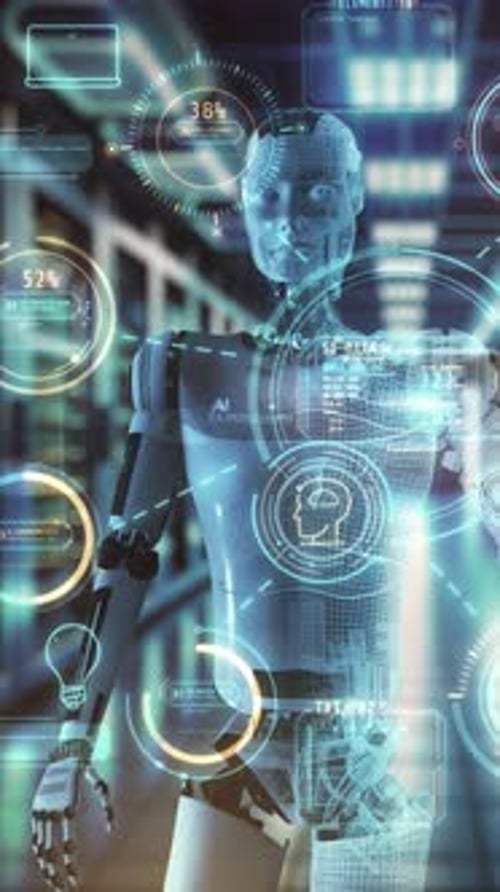 Work of Artificial Intelligence in the Network