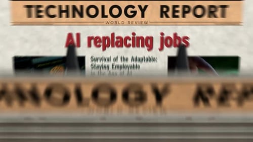 Ai replacing job newspaper printing press