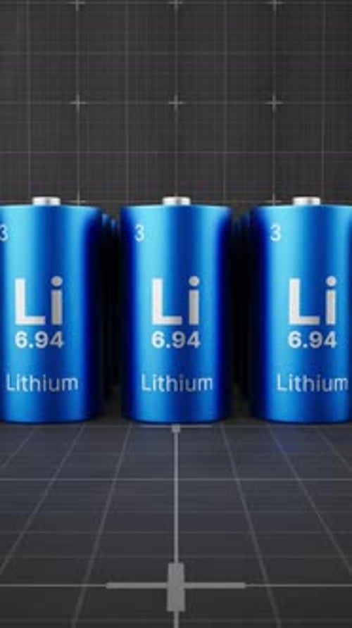 Animated Lithium Batteries for Science and Technology Explainer Videos