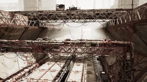 Ruined Oil Terminal Revealing Remnants of Industry and Decay