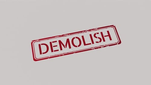 DEMOLISH Stamp