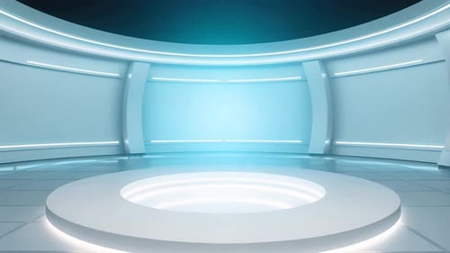 Futuristic Corporate Studio Logo Reveal