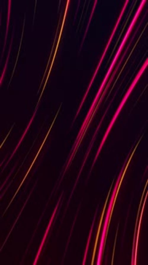 Stylish Neon Light Beams Vertical Gaming Background