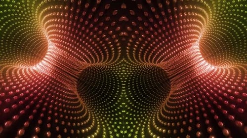 Das dynamische dimensionale Portal aus Licht und Energie ist faszinierend