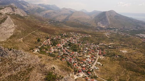 Beautiful view of the village.