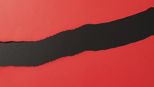 Abstract Torn Red Paper Texture Background