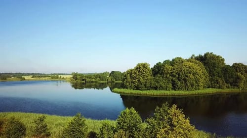 Nature Of Lake Bolshoye Ostrovlyanskoye 15