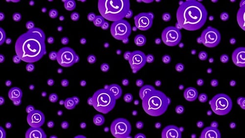 Whatsapp Moving Background On Circle