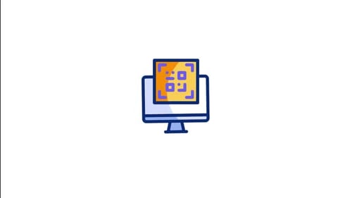 Qr Code Animated Icon