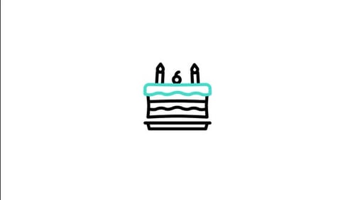 Cake Animated Icon