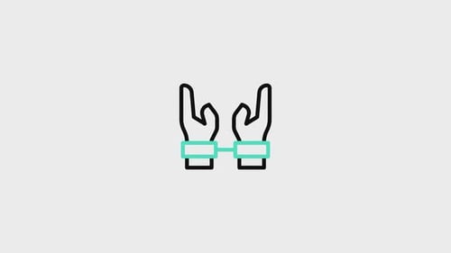 Handcuffs Animated Icon