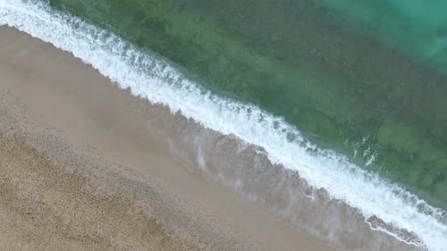 Alanya in the Rain Aerial Views of a Stormy Sea in