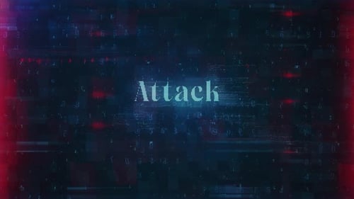 Attack Word Related To Errors And Hacking Incidents In The Context Of Cybersecurity And Technology