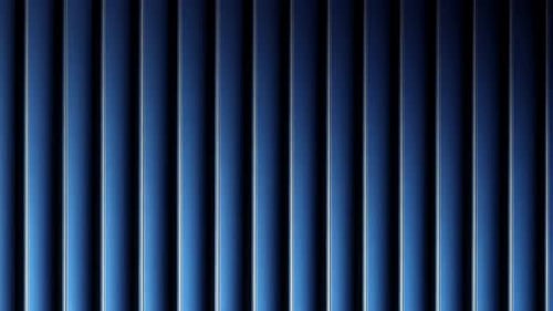 Deep navy blue vertical ribbed paneling