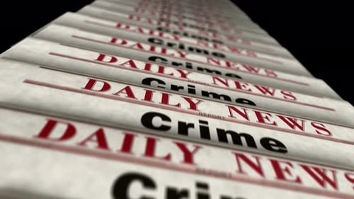 Daily News Crime Report Stack Scrolling Animation