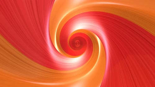 Red and Orange Tunnel Background, Loop