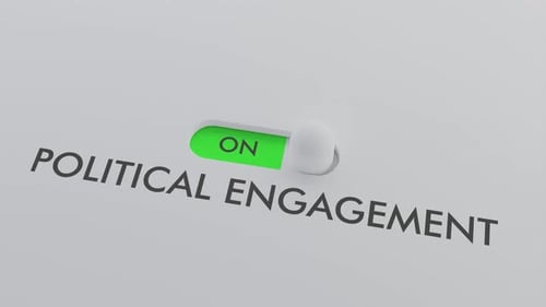 Turning Switch From OFF to ON The Political Engagement Switch