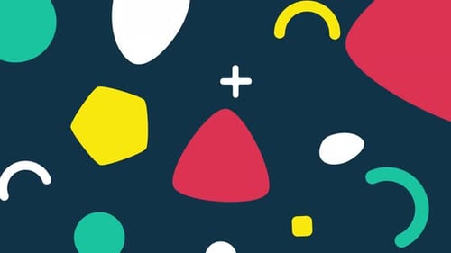 Seamless Multicolored Animated Background