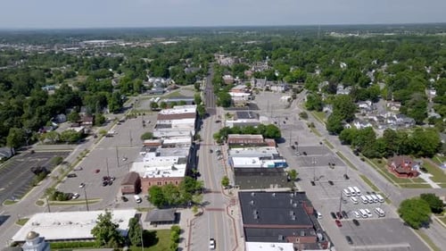 Downtown Lapeer, Michigan.