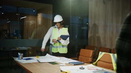 Architects and Engineers Meeting Indoors