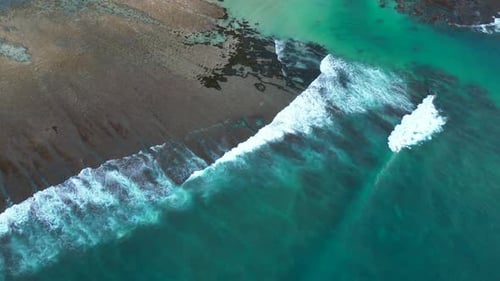 Waves in Bali - Indonesia.