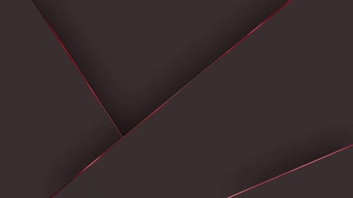 Geometric Red Glowing Lines Animated Background
