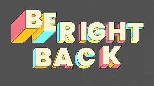 Letras 3D de Be Right Back