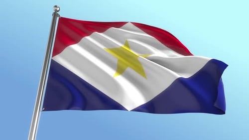 Saba Flag