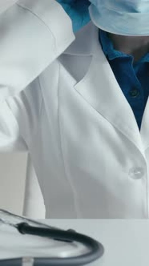 Healthcare Professionals Diligently Prepare for Patient Interactions Ensuring They are Equipped to