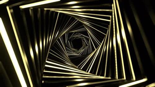 Light Yellow Fantastic Hypnotic Strobe Spiral Vortex Background Vj Loop In 4K