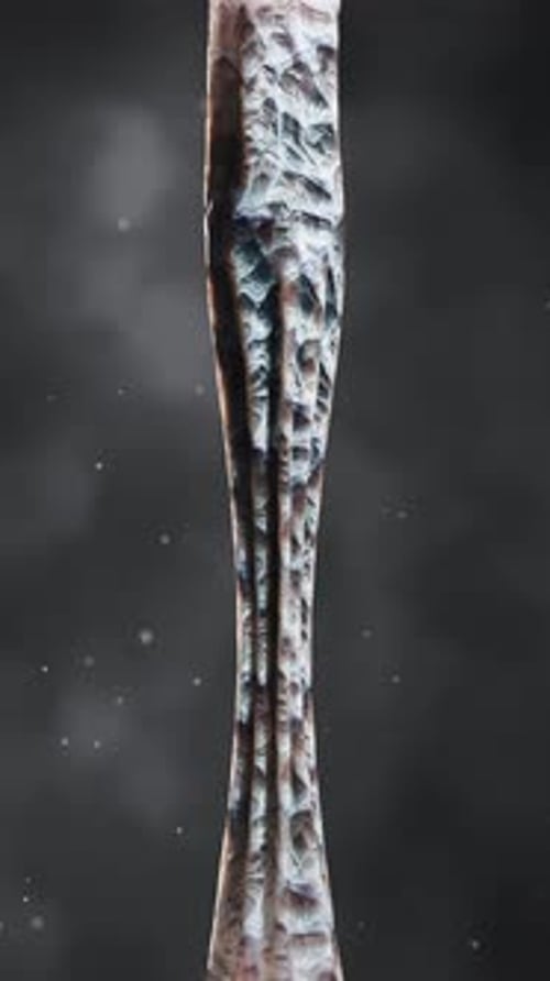 3D Rendering of Cloth Shapes Floating