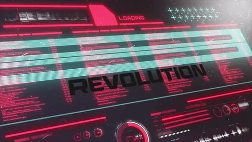 Digital Data Background Revolution