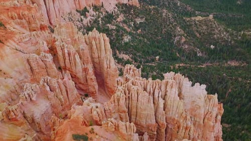 Unbelievable rocky columns of Bryce National Park in Utah, USA.