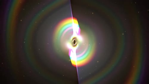 4k bunter Mastering Lights Overlay-Hintergrund