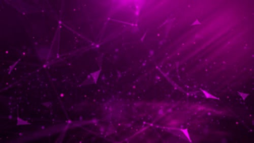Purple High Tech Background Animation
