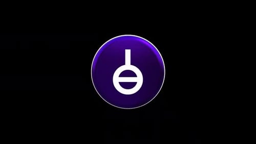 3D Rotating Abstract Symbol Loop