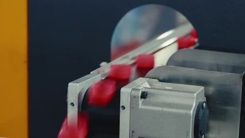 Plastic Bottle Caps Manufacturing Takes Place in Automated Machine