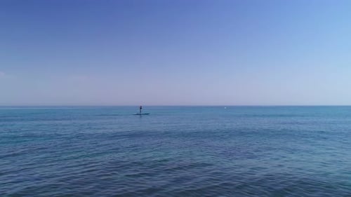 Adult on a Stand Up Paddle Board